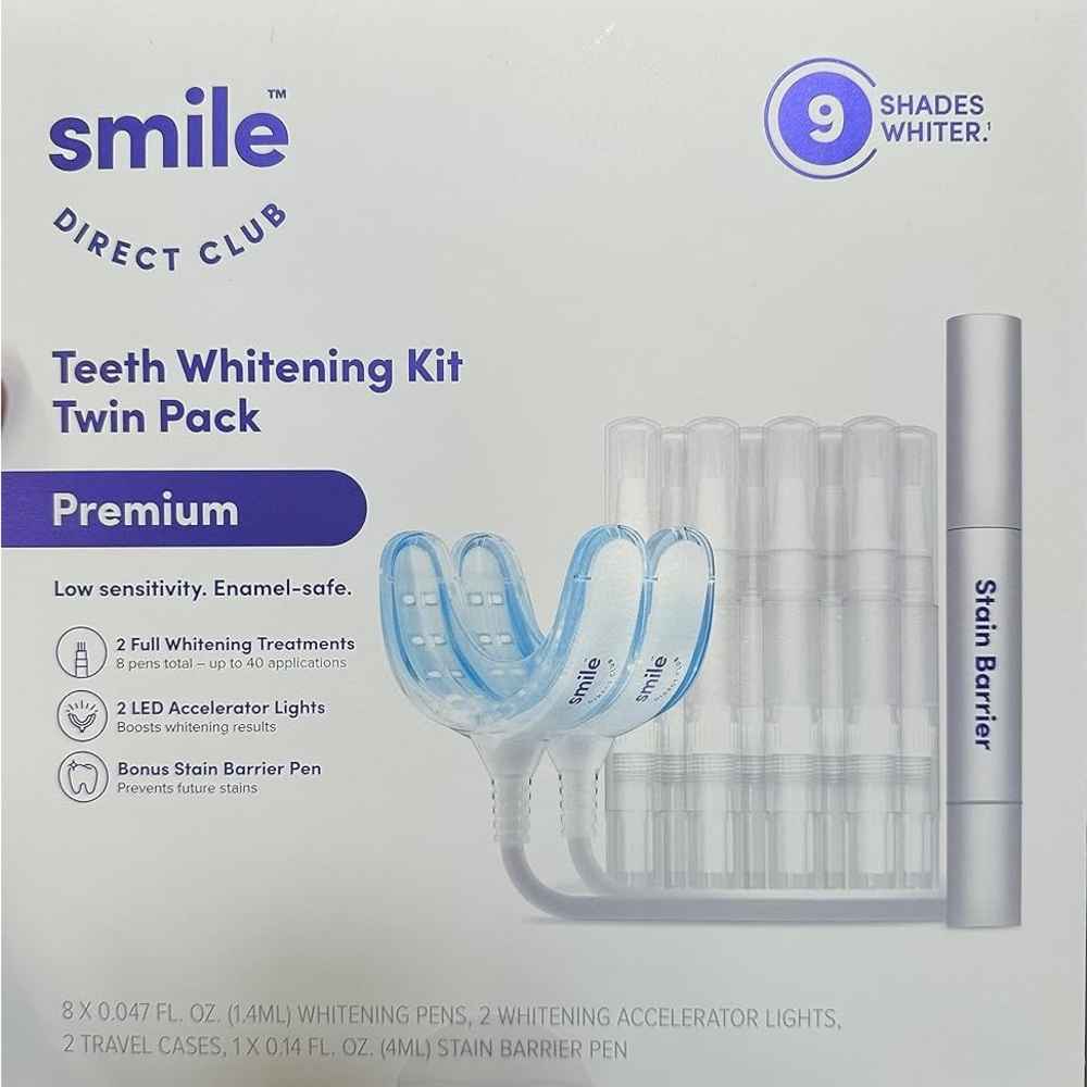 SmileDirectClub Premium Teeth Whitening Gel Kit